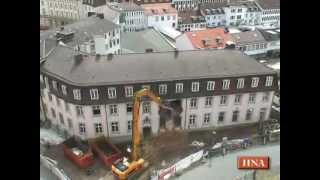 Henschelhaus in Kassel bald Geschichte Abriss hat begonnen [upl. by Nedmac720]