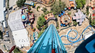 Falcon’s Fury at Busch Gardens Tampa Bay Review  4K POV [upl. by Davena]