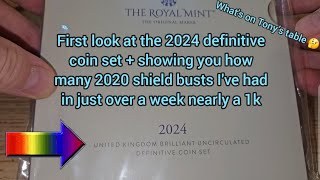 FIRST LOOK AT THE 2024 DEFINITIVE COIN SET 4 2020 SHIELD FULL BAGS IN THE LAST WEEK 😲 [upl. by Ynohta]