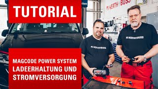 MagCode Power System – zur optimalen Ladeerhaltung und Stromversorgung mit Magnet [upl. by Deach]