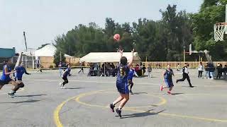 Azcapotzalco VS Naucalpan basquetbol femenil primera mitad de la semifinal juegos intra CCH 2024 [upl. by Trudie592]