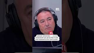 Gérard Depardieu  quotJai dû intervenir sur un film une figurante était en pleursquot [upl. by Ennahgiel529]