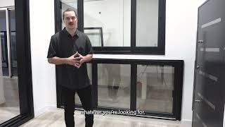 TEZA ALUMINUM FOLDING WINDOW WITH SCREEN [upl. by Redan329]