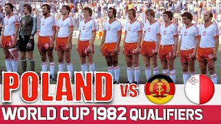 Poland World Cup 1982 All Qualification Matches Highlights  Road to Spain [upl. by Krenn22]