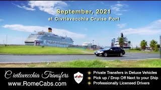 CIVITAVECCHIA Cruise Port  Private Transfers and Cruise Tours [upl. by Debbie253]