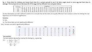 Cochran Q test 2 [upl. by Grata]