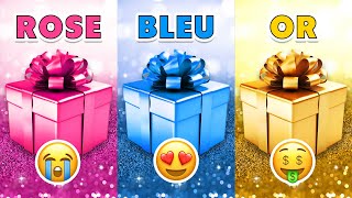 Choisis ton CADEAU  🎁 Rose Bleu ou Or  💗💙⭐ Estu une personne chanceuse  🤔 [upl. by Ayim]