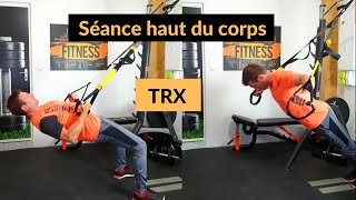 Séance complète haut du corps aux sangles de suspension trx [upl. by Eicam176]