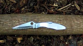 Spyderco Serrated Police Model [upl. by Tsirc]