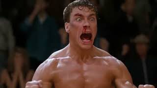 Bloodsport  Starring JeanClaude Van Damme Epic Fight Scene Retro Remix [upl. by Terchie]