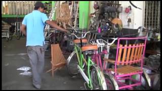 Bicicletas modificadas y personalizadas  REPORTAJE EL DEBATE CASORLA [upl. by Letnom]