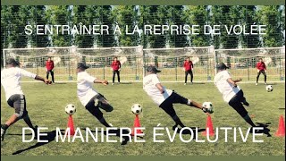 Comment s’entraîner à faire une reprise de volée de manière évolutiveEvolutive volley training [upl. by Mima]