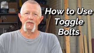 How to Use Toggle Bolts [upl. by Htilil]