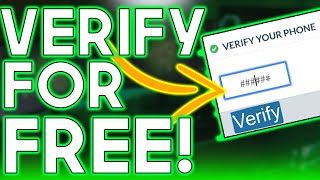 FREE PHONE NUMBER VERIFICATION METHOD WORKS 2021 [upl. by Eleanor]