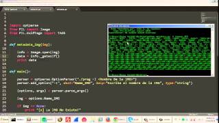 Metadatos De Una Imagen  PythonScript [upl. by Ted]