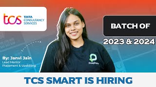 TCS Smart Hiring 2023 and 2024 Batch  BCA BSc and BVoc Hiring Jobs Update Apply Now [upl. by Timmy]