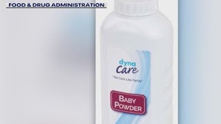 Dynacare baby powder recall [upl. by Rehpotsyrk]