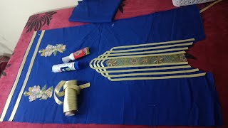 new designer dress for women cutting and sticking full video bahut hi zabardast designing [upl. by Aicire327]