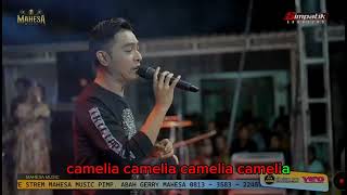 CAMELIA KARAOKE VERSION  GERRY MAHESA FT MAHESA MUSIC [upl. by Nwahc]