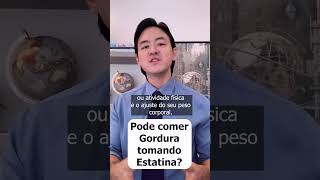 pode comer gordura tomando estatina drjuliomassao colesterolalto pressãoalta diabetes [upl. by Nudd]