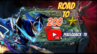 Solo Q  Road To 200⭐  Mobile Legends  PixelQuack TV [upl. by Ettelimay]