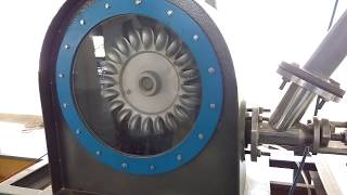 pelton wheel turbine test rig [upl. by Aneed]