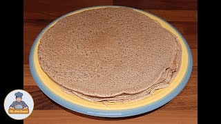 Crêpes au sarrasin Une recette de galettes facile et rapide [upl. by Adnilab]