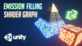 Glowy Emission Filling effect Shader Graph  Unity Tutorial [upl. by Theodora244]