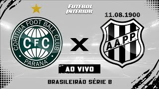 🔴 CORITIBA X PONTE PRETA  110824  CAMPEONATO BRASILEIRO SÉRIE B 2024  AO VIVO [upl. by Josefa75]