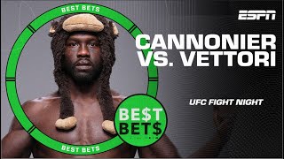 UFC Fight Night Jared Cannonier vs Marvin Vettori  Best Bets [upl. by Lacim]