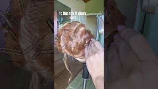 Using a steamer to style your synthetic wigs is an awesome multi use tool wigtutorials [upl. by Yroj824]