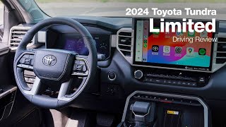 2024 Toyota Tundra Limited  Driving Review [upl. by Ecinrahs322]