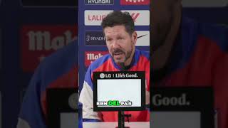 SIMEONE quotNO TIENE NINGÚN SENTIDOquot simeone defutbolsehablaasi [upl. by Aicemaj]