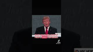 donaldtrump trump debate kamalaharris subscribe like vote reels fypシ゚ [upl. by Anirtak]