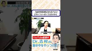 血栓回収療法を受けるとどれくらい良くなるのか 血栓回収療法 治療法 脳卒中 脳出血 くも膜下出血 兵庫医科大学 医学生 研修医 [upl. by Blood708]