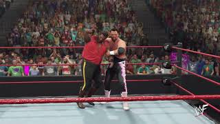 Quebecers Vs Hart Foundation Wwe 2k23 [upl. by Earej]