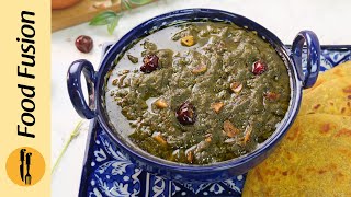 Makhani Sarson ka Saag Recipe by Food Fusion [upl. by Brander]