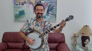 Sausage Finger Boogie on a Tony Trishka Deering Banjo Inspired by Buck Trent 🙂 [upl. by Naaitsirhc]