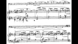 Sicilienne by Faure Opus 78 with Score [upl. by Acila]