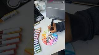 💫 Relaxing colouring with Art markers 💌 [upl. by Bonar566]