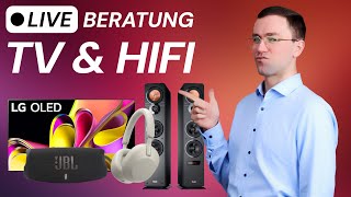 TV amp HIFI Live Beratung  Fernseher Soundbars Kopfhörer amp mehr deals [upl. by Hosbein973]