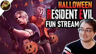 HALLOWEEN Special Fun Stream  Resident Evil [upl. by Dopp]