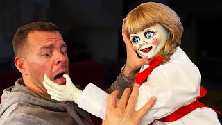 Aparece Annabelle en el cine BROMA a Luis de Itarte Vlogs [upl. by Gerfen]