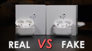 REAL vs FAKE AirPods Pro 2 Danny v52 H2S Ultra Full Review Comparison with Conversation Awareness [upl. by Etterual80]