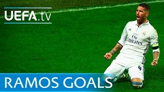 Sergio Ramos 5 memorable goals [upl. by Karub281]