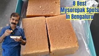 8 Amazing Ghee Mysorepak Places in Bengaluru bangalore [upl. by Htez]