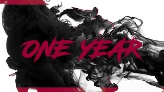 ARKADATA quotONE YEARquot Yasuo Montage [upl. by Onairot]