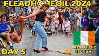 Fleadh Cheoil 2024 Day Five Biggest Irish Music Festival Wexford Ireland [upl. by Florio816]