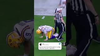 The moment that changed Joe Burrow 😮  shorts [upl. by Norel]