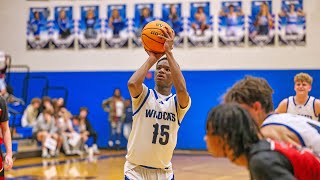 Lake Norman Basketball   Tre McKinnon 1000 vs West Cabarrus [upl. by Aramanta]